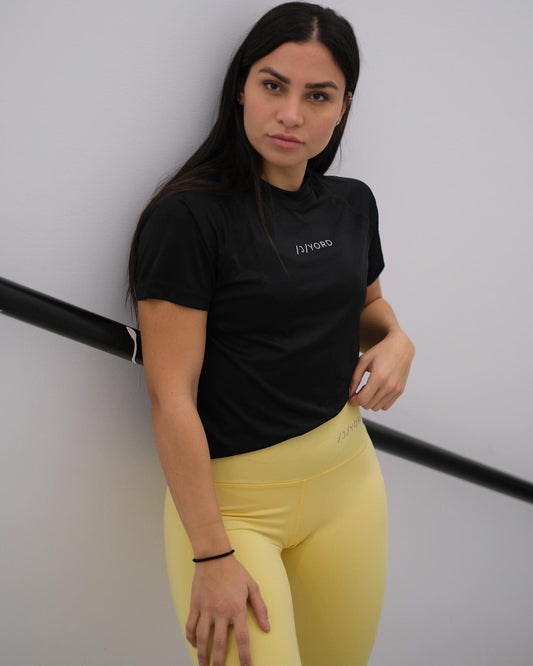 Women Activewear Leggings - Yellow