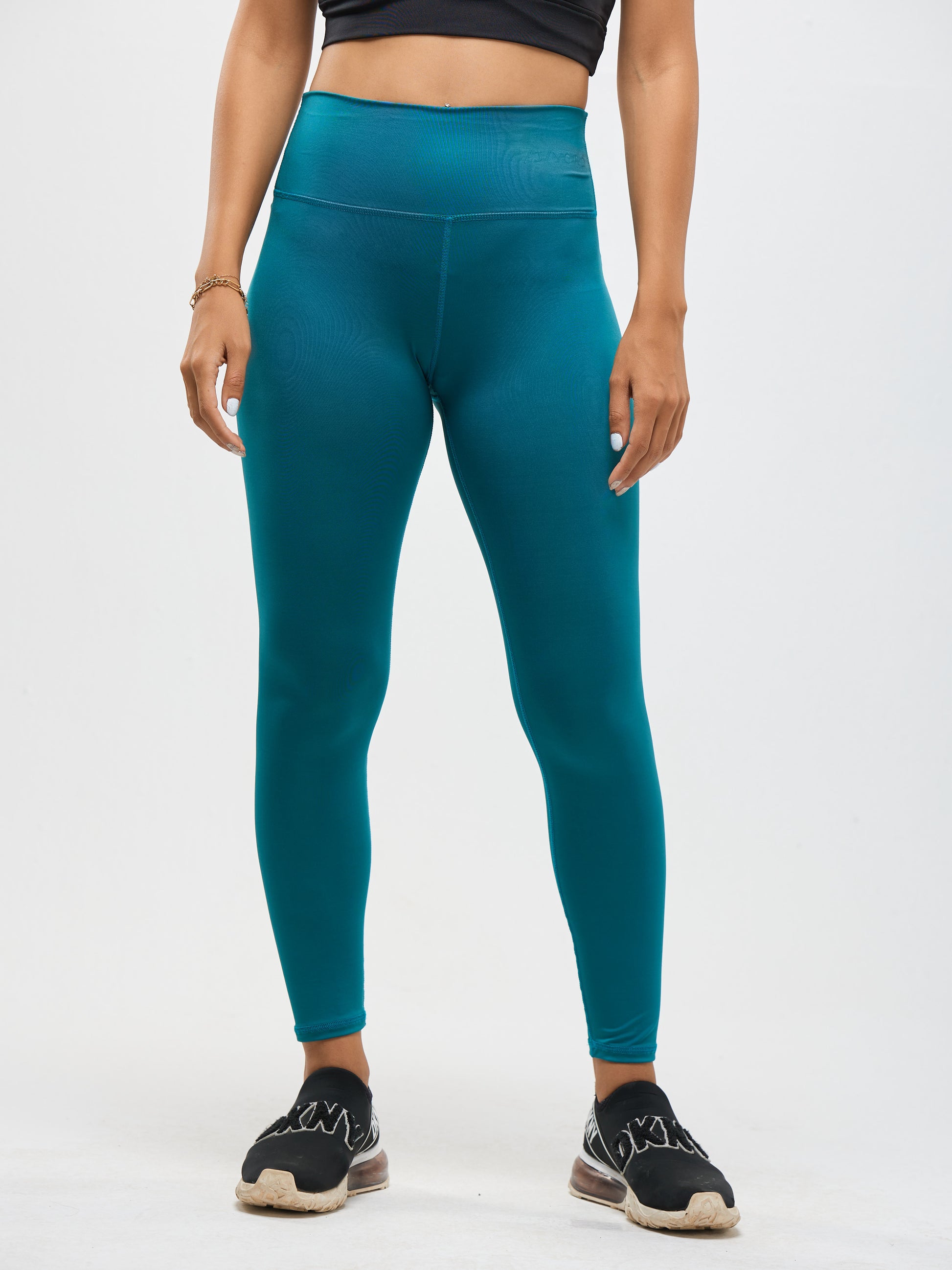 Women Activewear Leggings - Turquoise