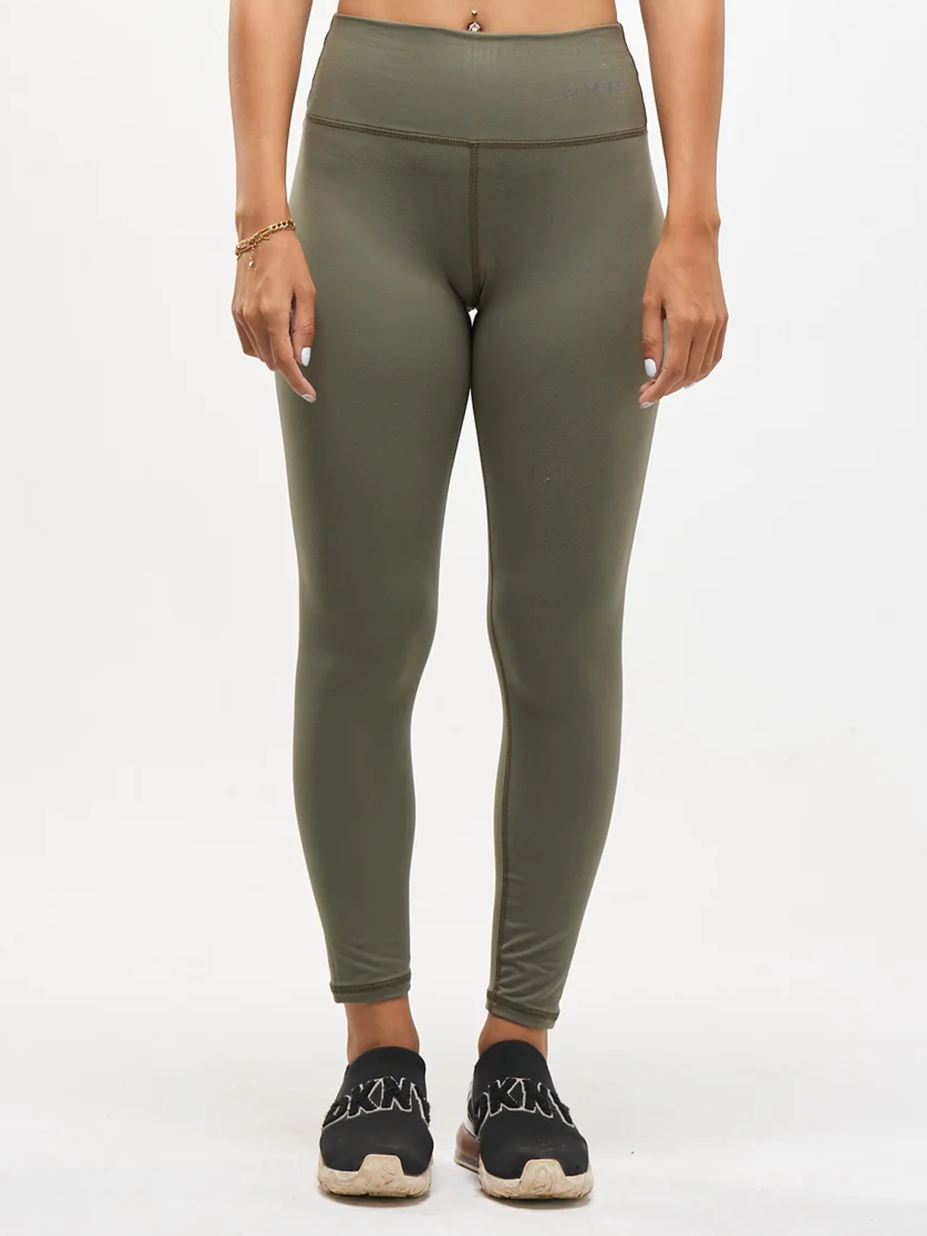 Women Activewear Leggings - Olive Green