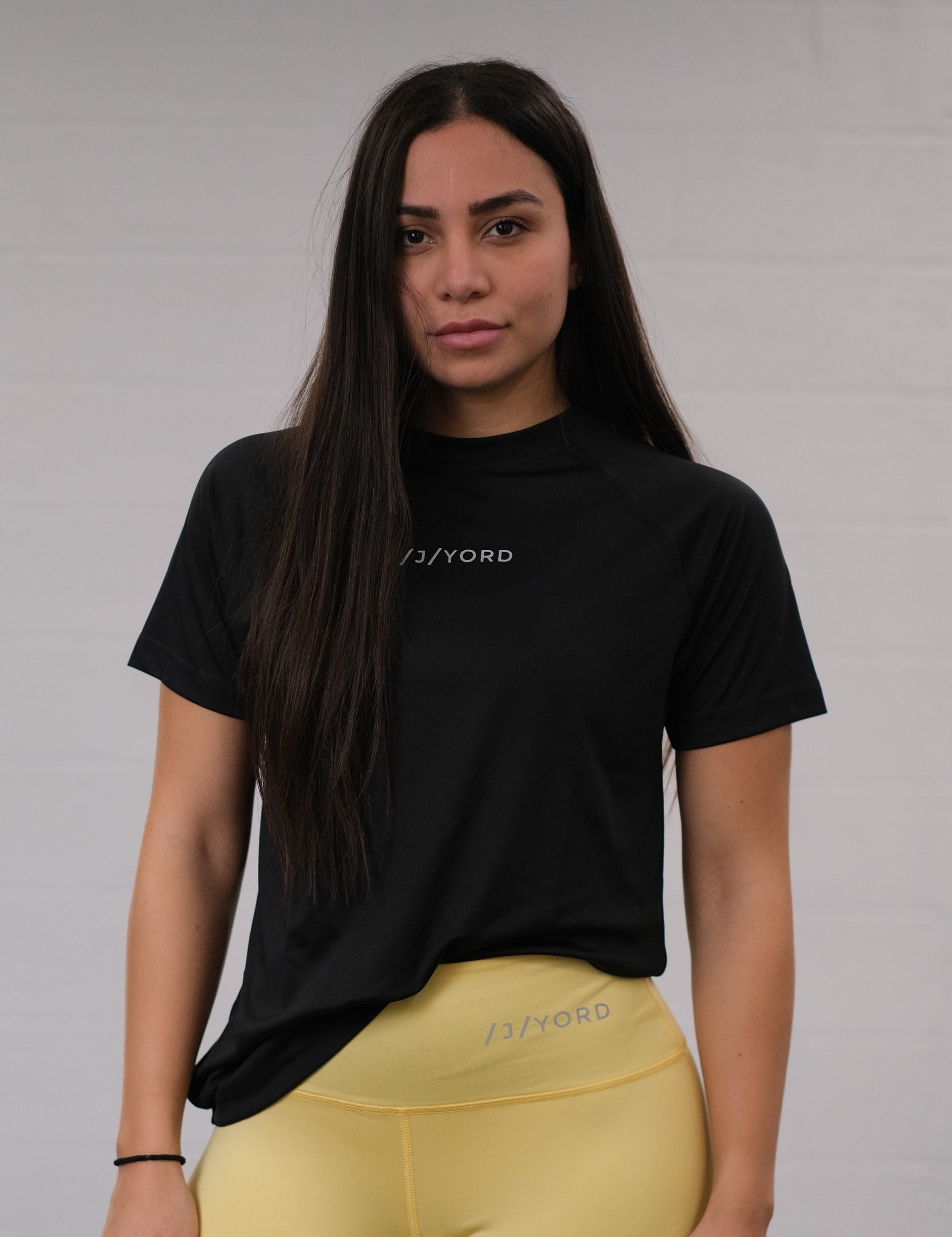 Women Sports T-Shirt - Black