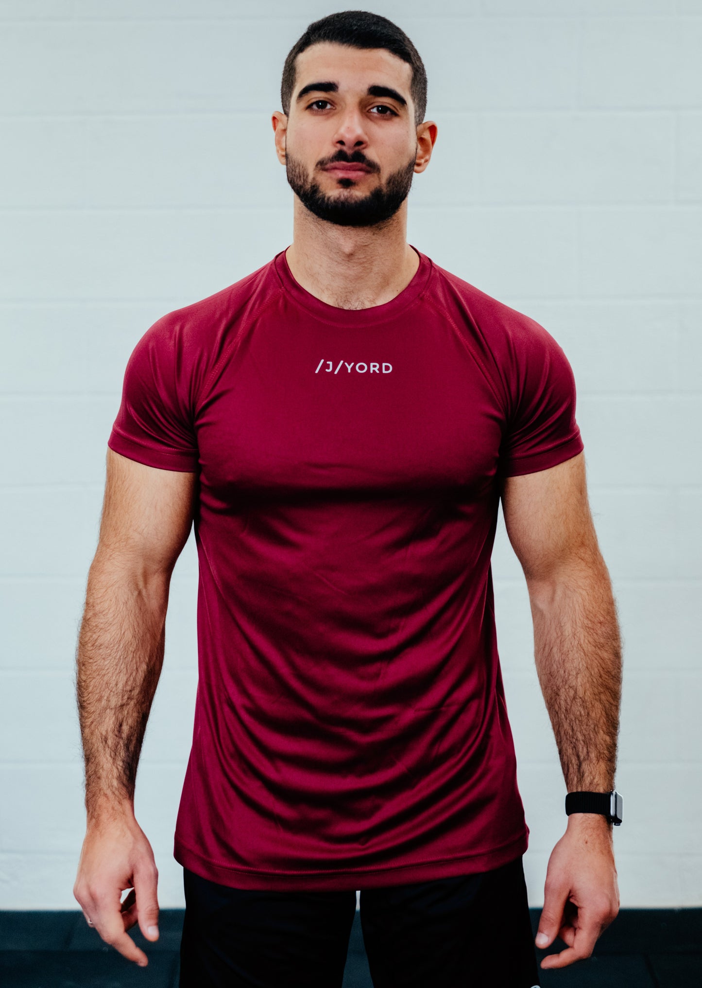 Men Sports T-Shirt - Ruby Red