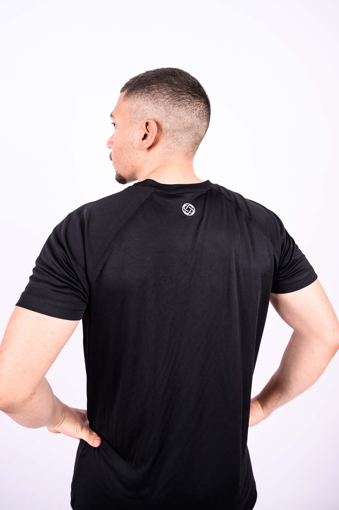 Men Sports T-Shirt - Black